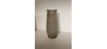 Grand vase 1930 signé Adat,vintage ,orange 