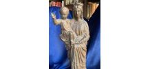 Vierge à l'enfant REGINA CŒLI , cuivre