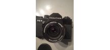 Appareil photo , praktica EE2,avec sacoche et protection obj