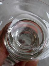 Verrerie ancienne : verres à côtes plates 