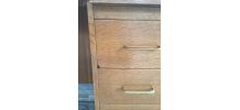 Petit bureau en chêne ,vintage 1950