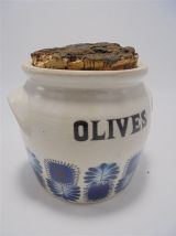 Pot à olives décor Palma
