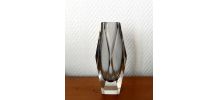 Vase soliflore sommerso Murano 1960 