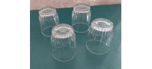 lot de 4 verres à liqueur ou verrine 