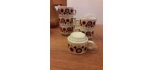 Lot de 6 tasses expresso vintage