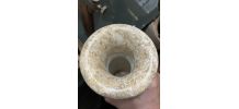 Vase effet marbre - curiosité