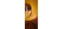  paire lampes de chevet ,signé chaumette  ceramique  47x25  