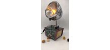 Lampe industrielle, Detournement d'objet