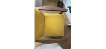 Fauteuil vintage jaune
