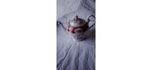 Magnifique Théière en fine porcelaine anglaise