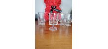 Lot de 4 verres à liqueur Suède modèle Antarès, LUMINARC