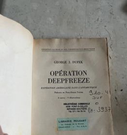 Opération Deepfreeze, Amiral George J. Dufex (Ref. 2024-174)