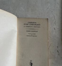 Carnets d'un chirurgien, James Harpole