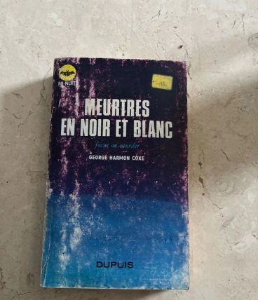 Meurtres en noir et blanc, George H. Coxe (Ref. 2024-183)