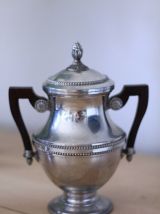 Service à café/thé Etain du manoir vintage