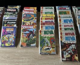 VEND LOT DE 220 BD COMICS TOUS ORIGINAUX