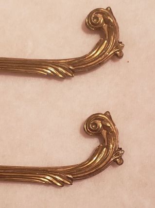 embrasses à rideaux en bronze