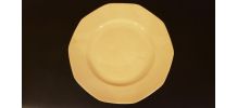 8 assiettes plates ivoire décagonales Villeroy et Boch 