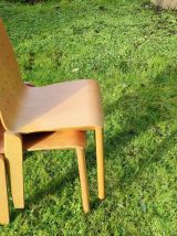 13 chaises en bois vintage 