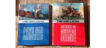 lot de 2 livres illustrés Disney 1965 Le Monde enchanté de W