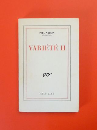 Variété 2- Paul Valéry- Pages Non Coupées- Gallimard    