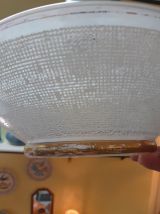 Suspension verre space age UFO 1970 