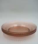 4 assiettes creuse Rosaline