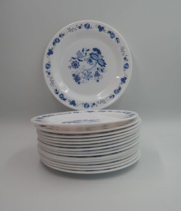 2 lots de 8 assiettes à dessert Aster