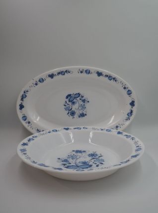 Lot de 2 plat Aster