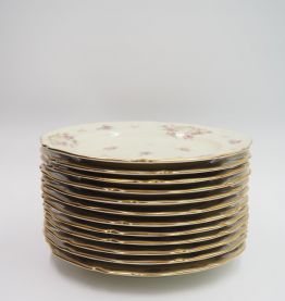 12 assiettes à dessert