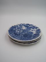 3 assiettes à dessert
