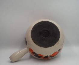 Fondue savoyarde _ Le creuset 1960 modèle paon
