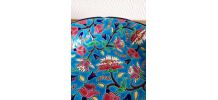 Coupe émaux de Longwy art déco 28 cm 