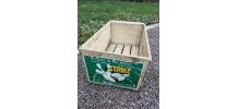 Caisse à fruits vintage en bois 