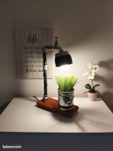Lampe à poser déco recyclage robinet