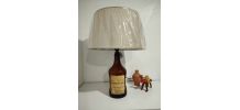 Lampe à poser déco recyclage bouteille de whisky