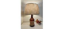 Lampe à poser déco recyclage bouteille de whisky