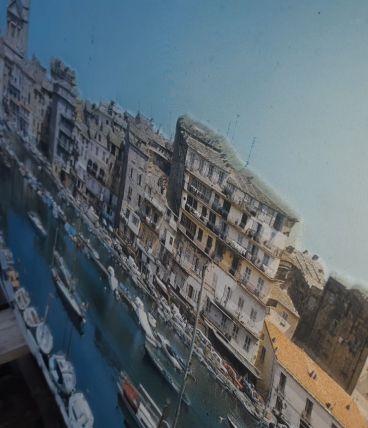 Photographie EN RELIEF Port de Bastia