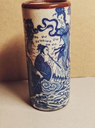 Pot a pinceaux les 8 Immortels, Chine