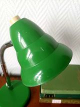 Lampe cocotte vintage verte 1950
