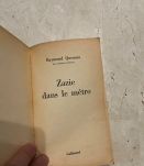 Zazie dans le métro, Robert Queneau (Ref. 2024-307)