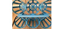 Porte-bouteilles vintage 60´s bleu