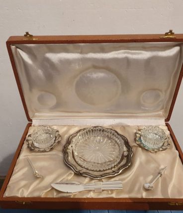 Service à caviar des années 1950