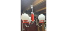 suspension a trois boules opaline italien style targetty ann