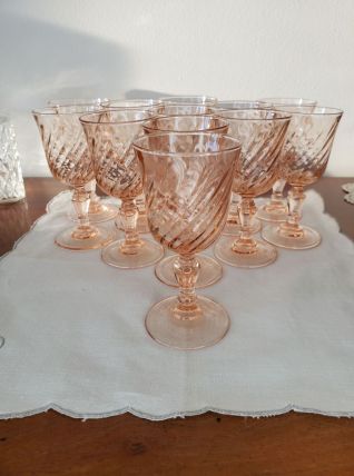 12 verres à liqueur Rosaline Arcoroc