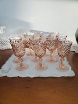 12 verres à liqueur Rosaline Arcoroc