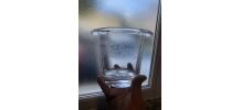 Lot 60 verres cristal d arques MATIGNON et 1seau à glaçons 