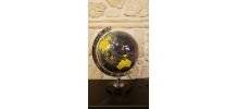Globe terrestre  lumineux années 1990