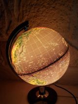 Globe terrestre  lumineux années 1990