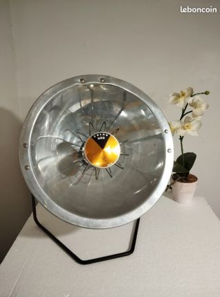 Lampe à poser déco récup' recyclage ancien chauffage Calor
